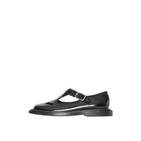 Salomés en cuir verni - Black