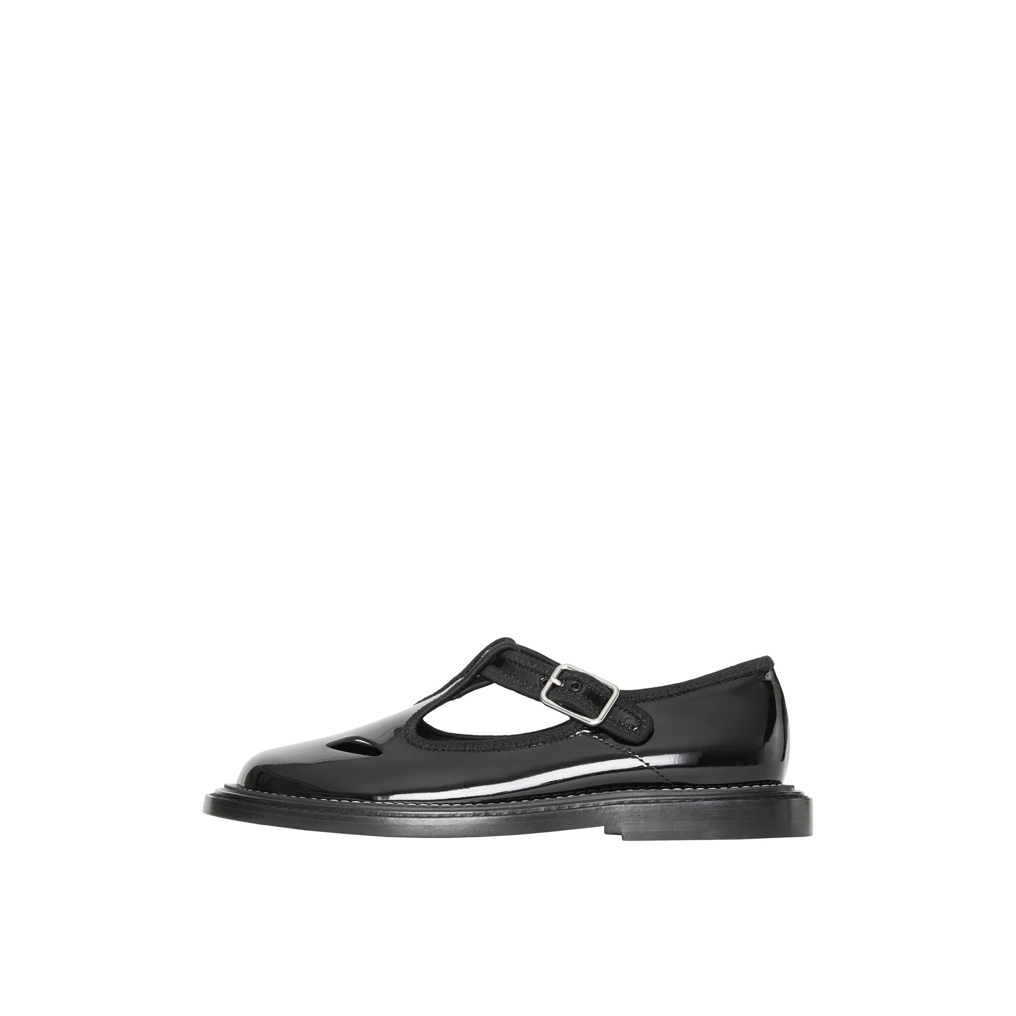 Salomés en cuir verni - Black