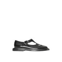 Salomés en cuir verni - Black