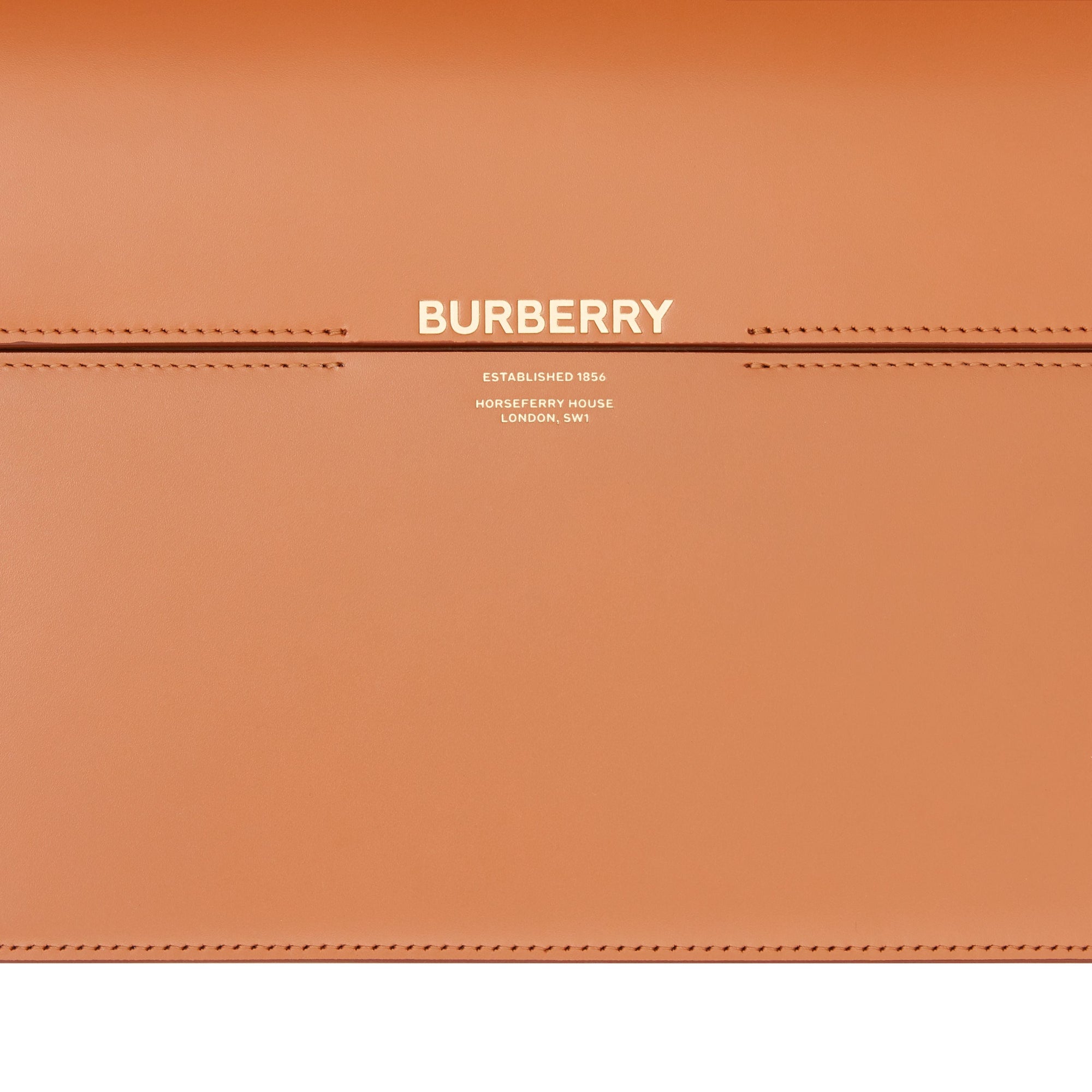 Grand sac Grace en cuir bicolore - Nutmeg & Pale Blue