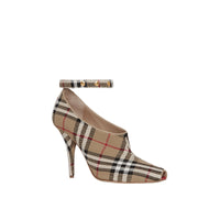 Escarpins à bout ouvert Vintage check - Archive Beige
