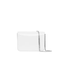 Petit sac TB en cuir avec logo - Black & White