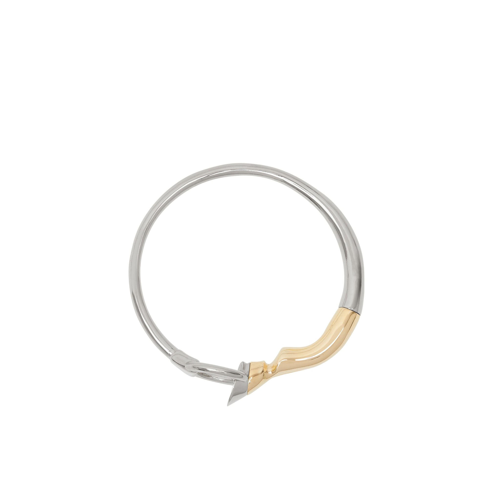 Bracelet sabot plaqué or et palladium - Rose Gold & Light Gold