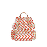 Sac The Rucksack moyen en nylon Monogram - Vermillion