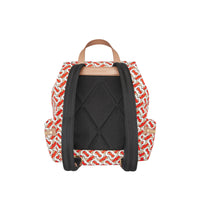 Sac The Rucksack moyen en nylon Monogram - Vermillion