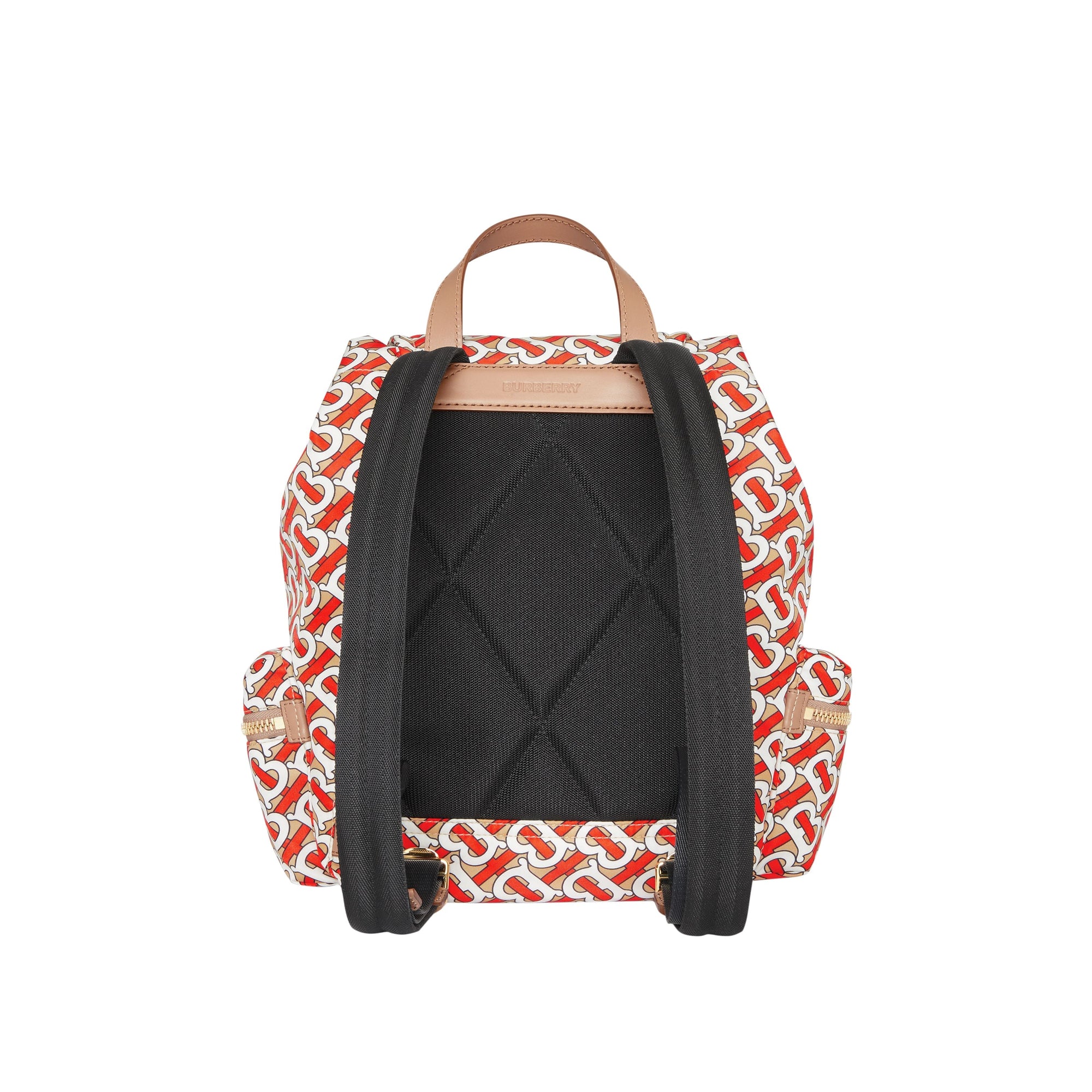 Sac The Rucksack moyen en nylon Monogram - Vermillion