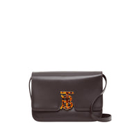 Petit sac TB en cuir - Coffee