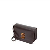 Petit sac TB en cuir - Coffee