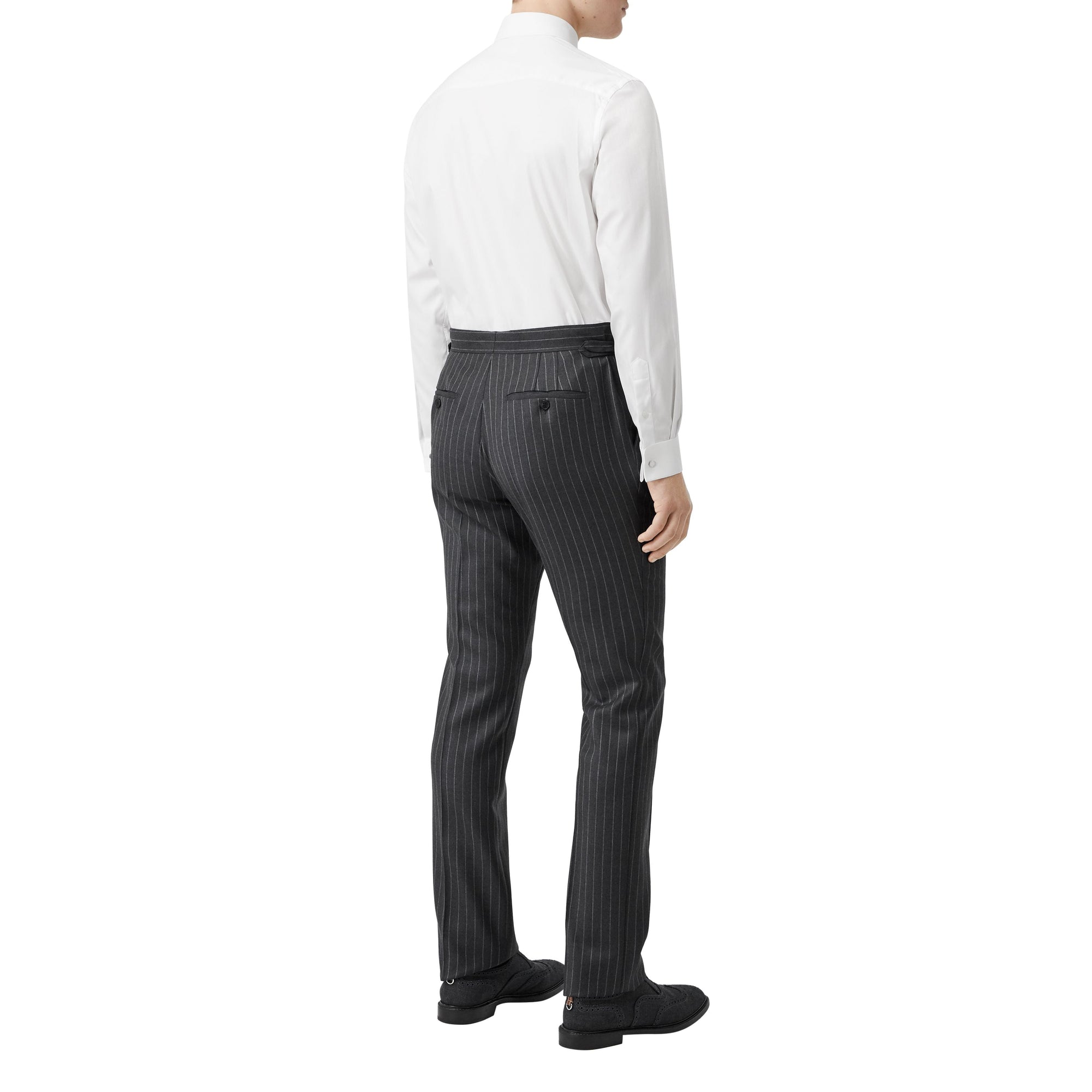 Chemise Oxford classique en coton Monogram - White