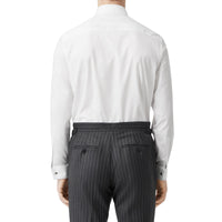 Chemise Oxford classique en coton Monogram - White