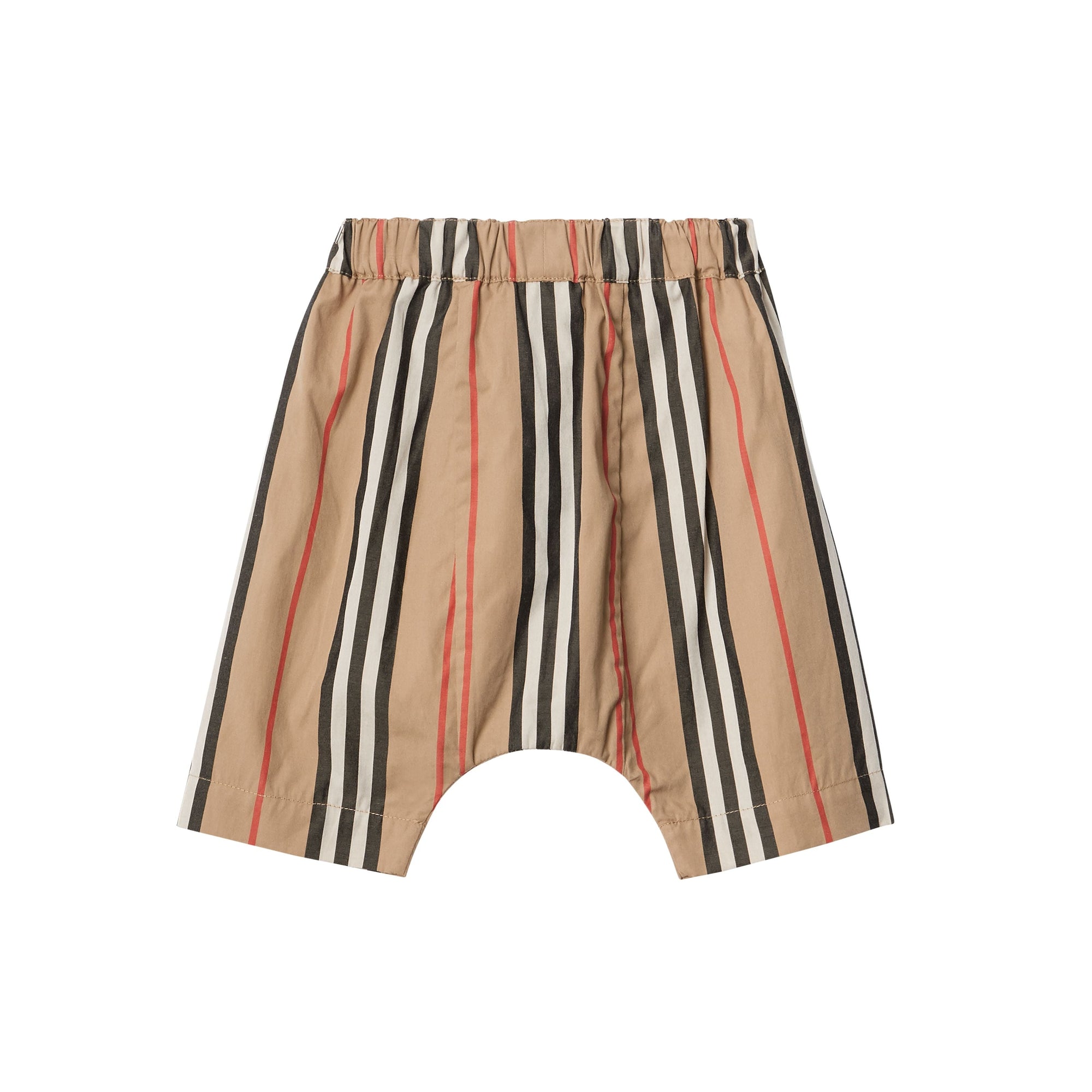 Pantalon en popeline de coton à rayures iconiques - Archive Beige