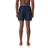 Short de bain à cordon de serrage avec logo - True Navy