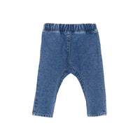 Jean en denim japonais avec logo - Indigo