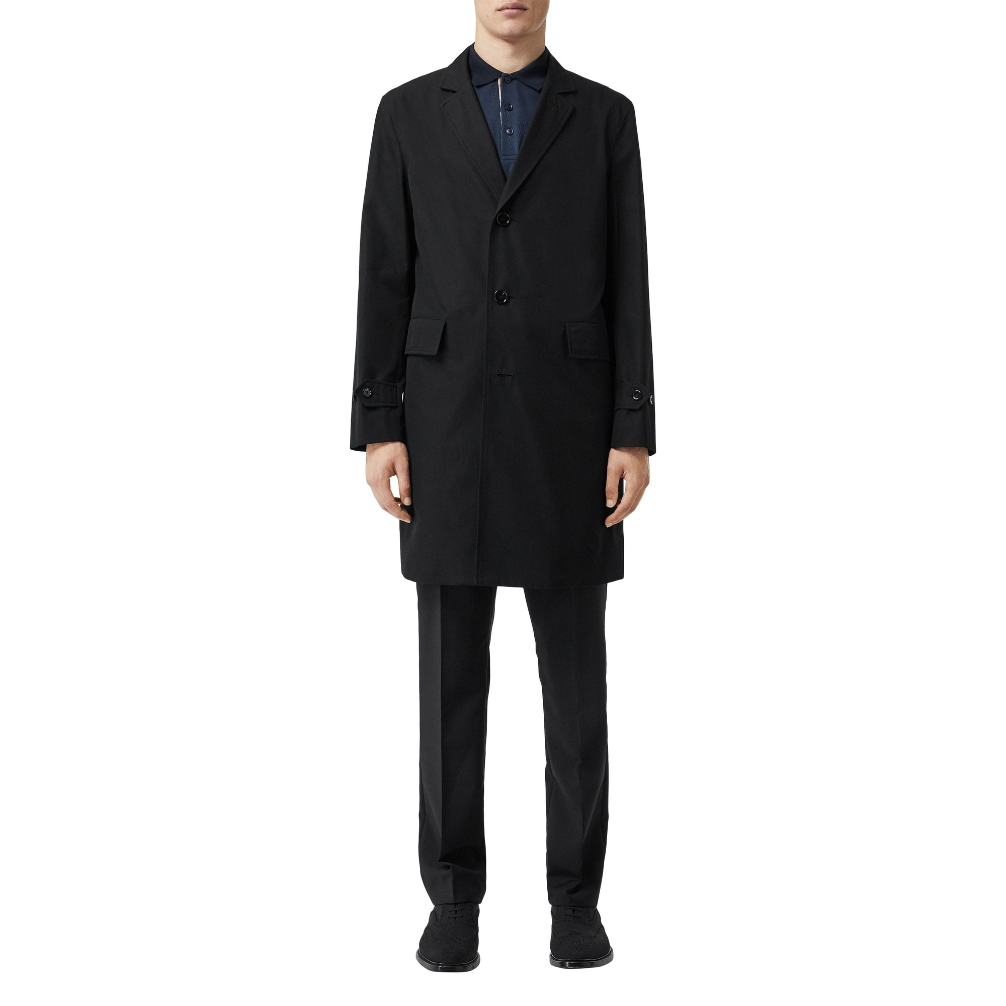 Blouse en gabardine de coton - Black