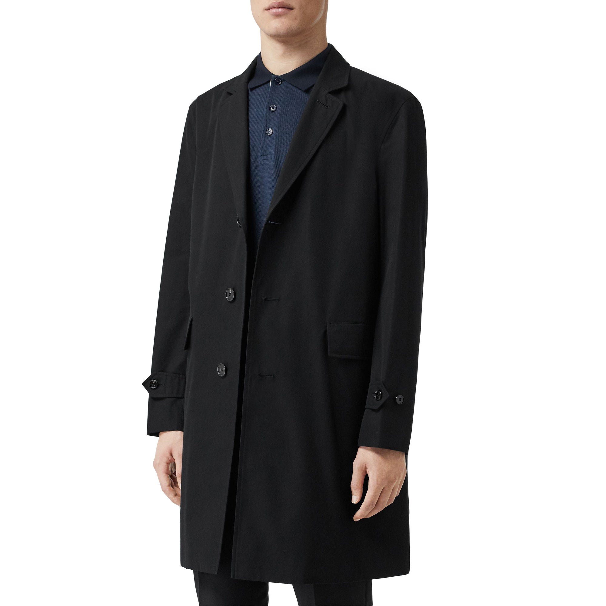 Blouse en gabardine de coton - Black