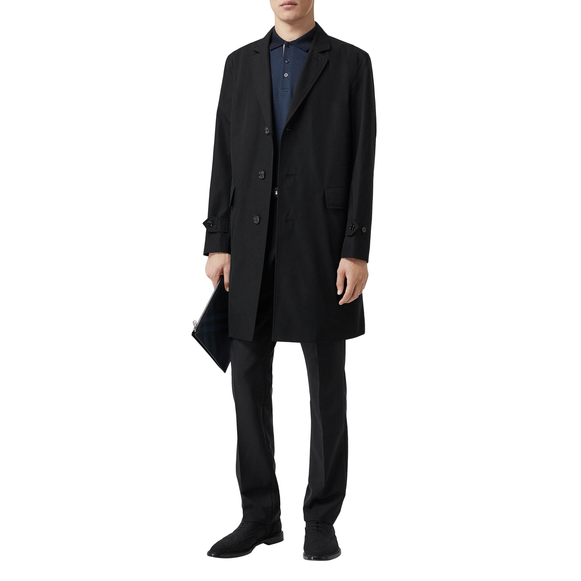 Blouse en gabardine de coton - Black