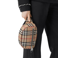 Petit sac banane Cannon Vintage check - Archive Beige