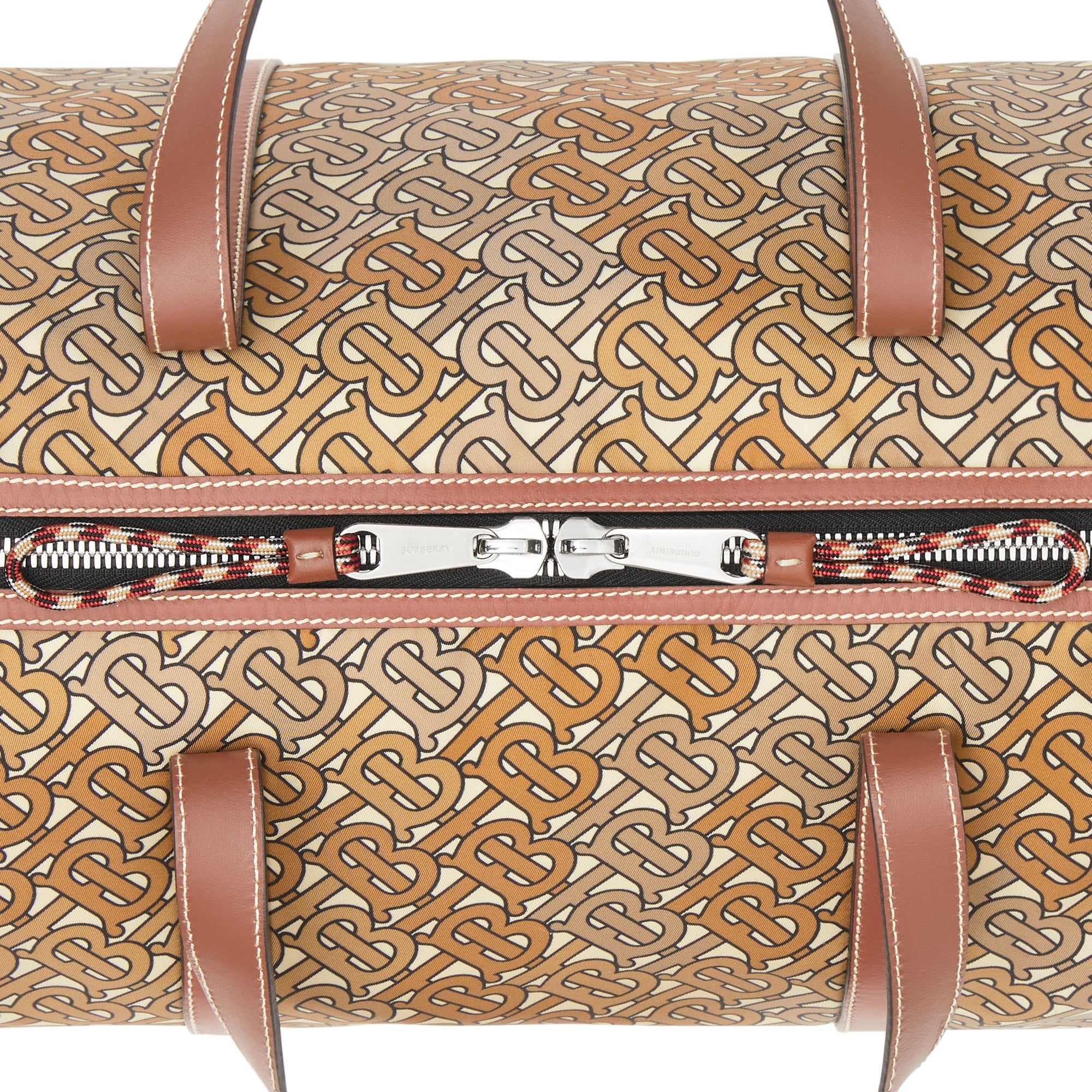 Sac polochon en nylon et cuir Monogram - Camo Brown