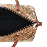 Sac polochon en nylon et cuir Monogram - Camo Brown