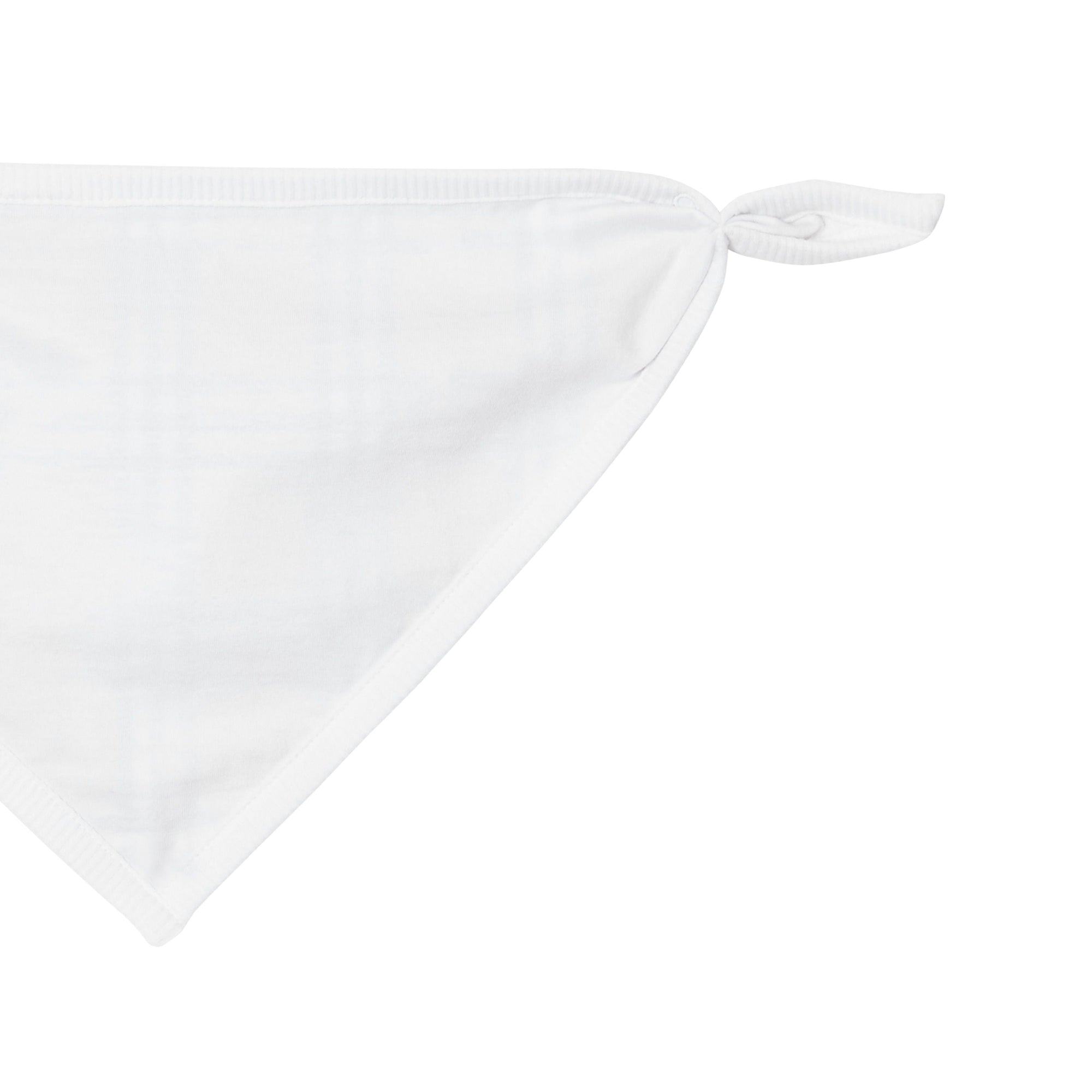 Coffret cadeau trois pièces en coton check pour bébé - White