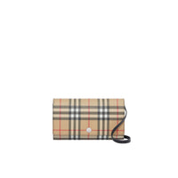 Portefeuille en toile avec sangle amovible - Black
