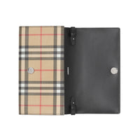 Portefeuille en toile avec sangle amovible - Black