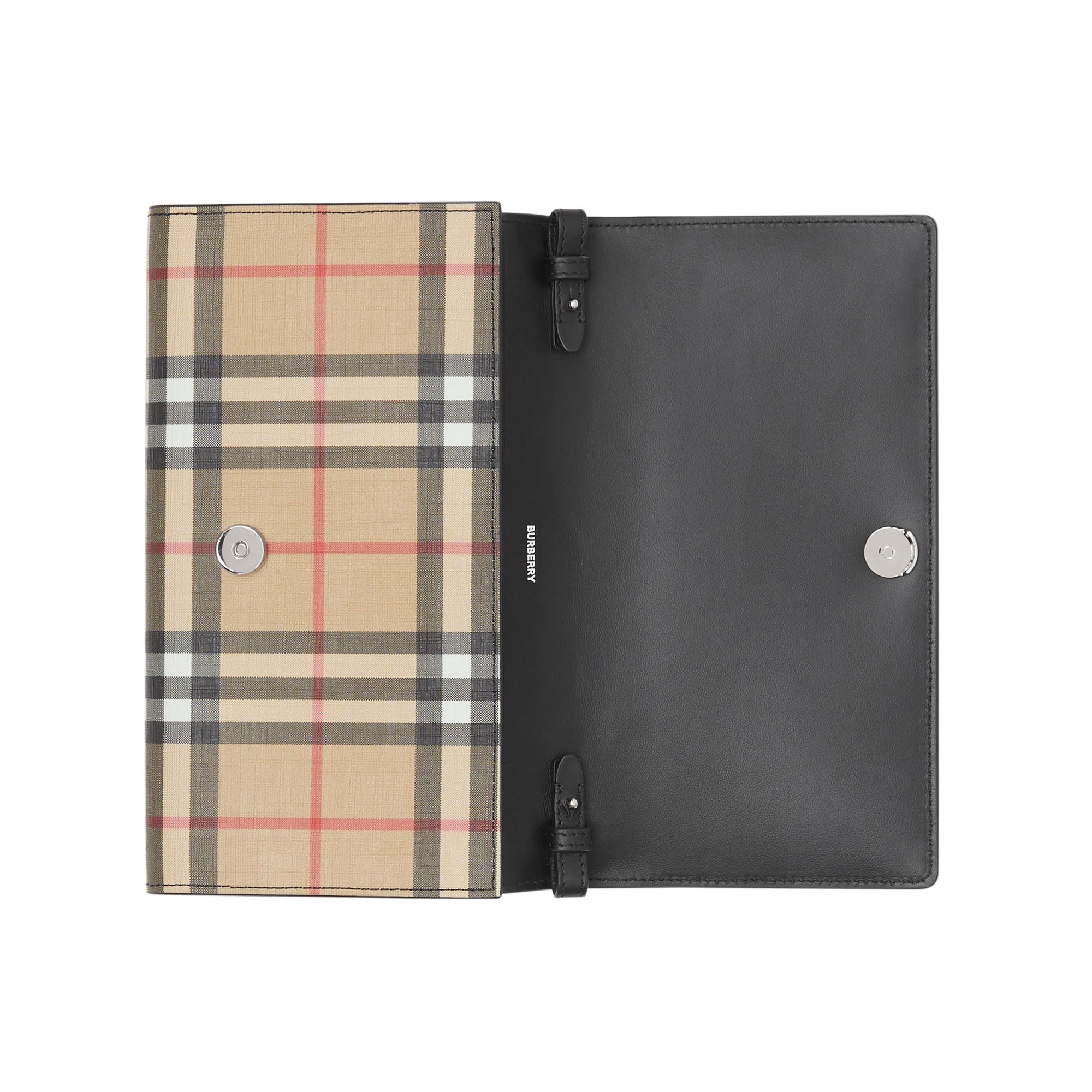 Portefeuille en toile avec sangle amovible - Black