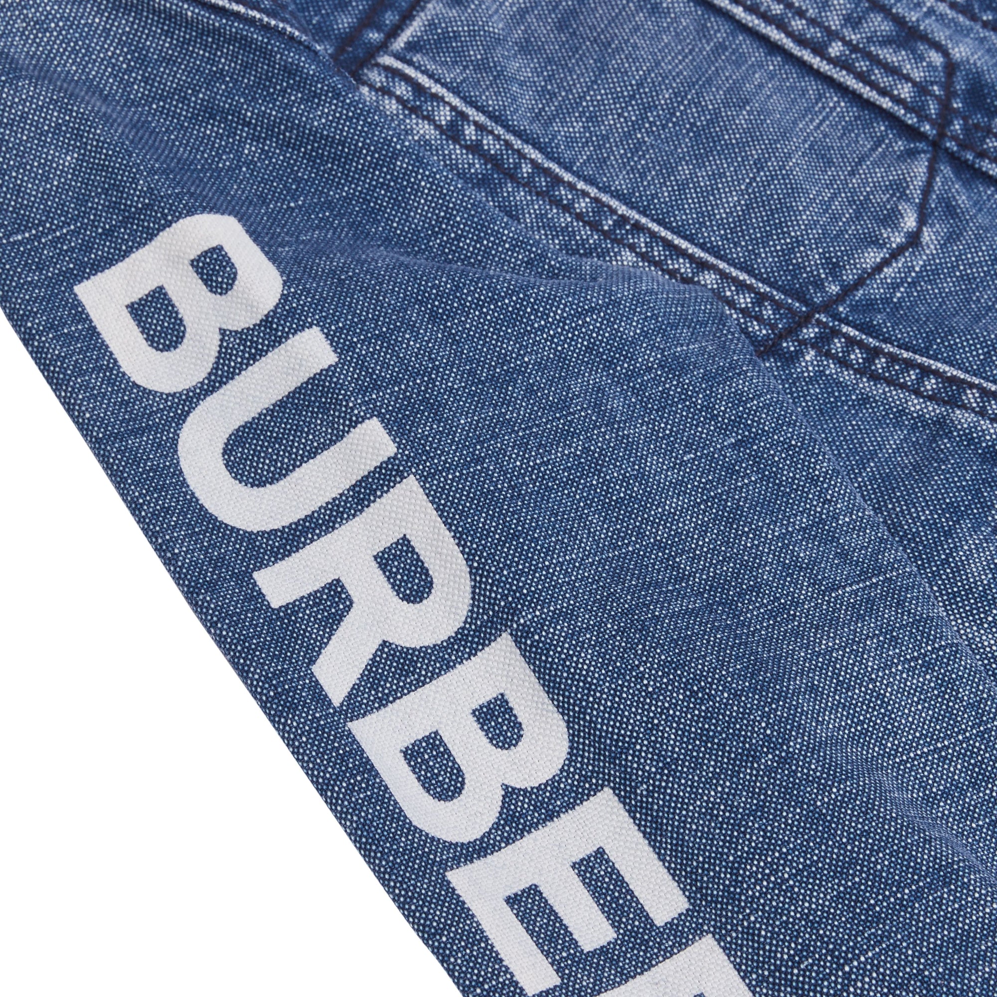 Veste en denim japonais avec logo - Indigo