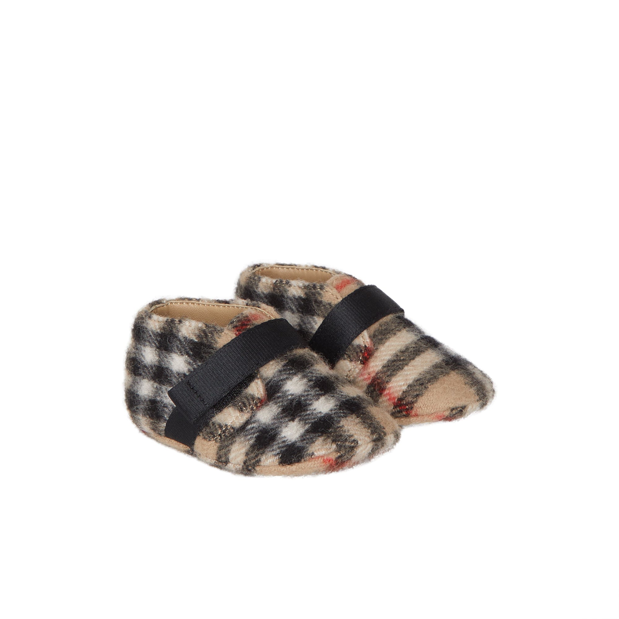 Chaussures en laine Vintage check - Archive Beige