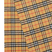 Écharpe classique en cachemire Vintage check - Antique Yellow