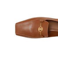 Mocassins en cuir Monogram - Tan