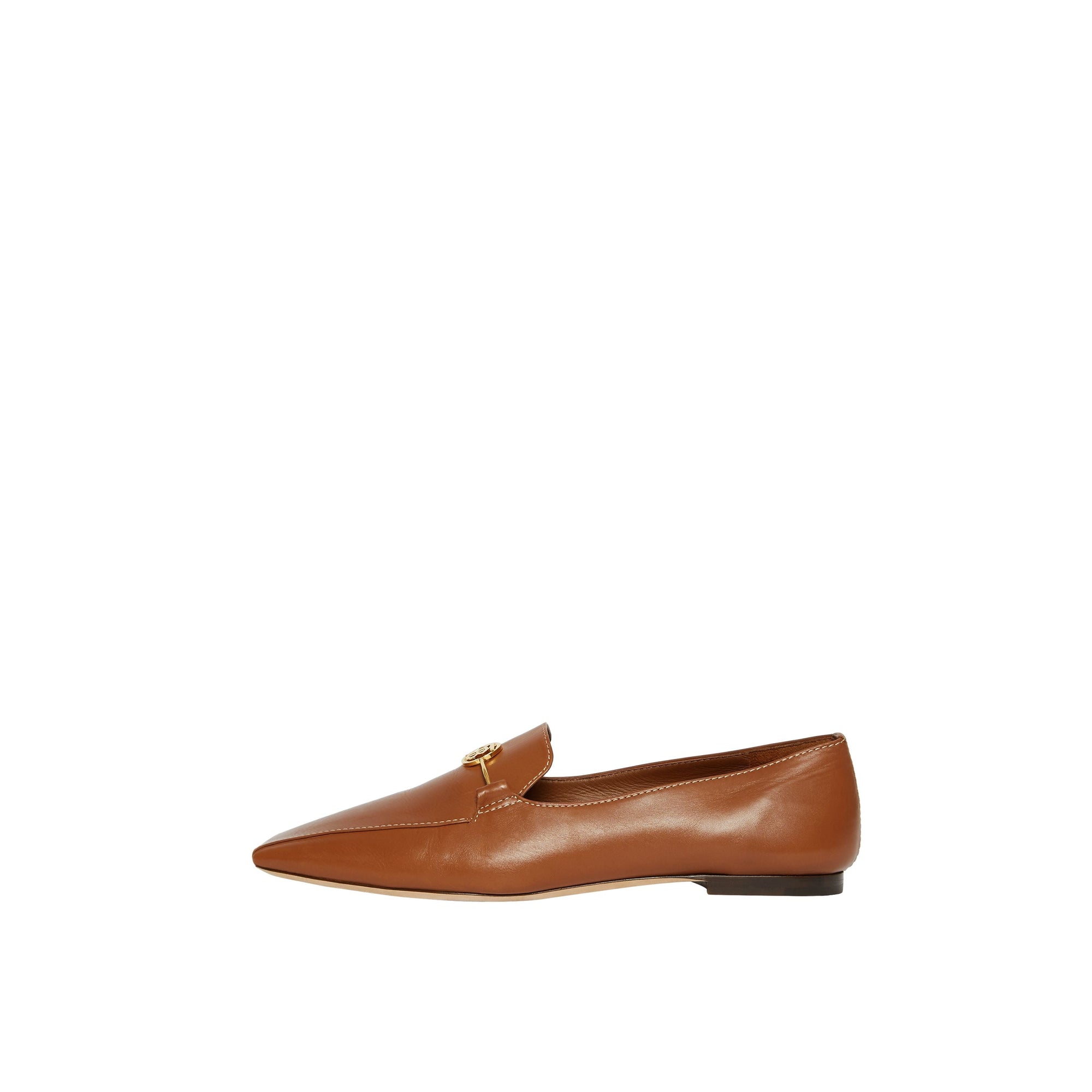 Mocassins en cuir Monogram - Tan