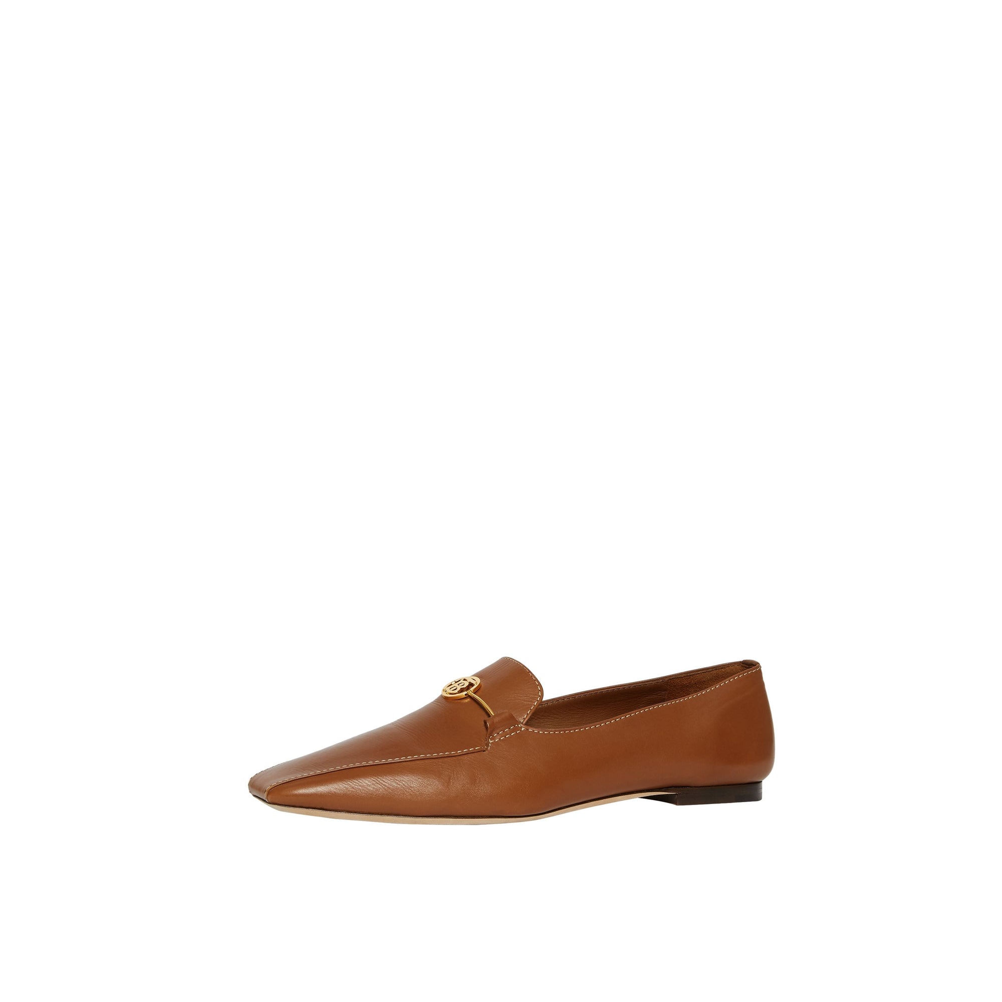 Mocassins en cuir Monogram - Tan