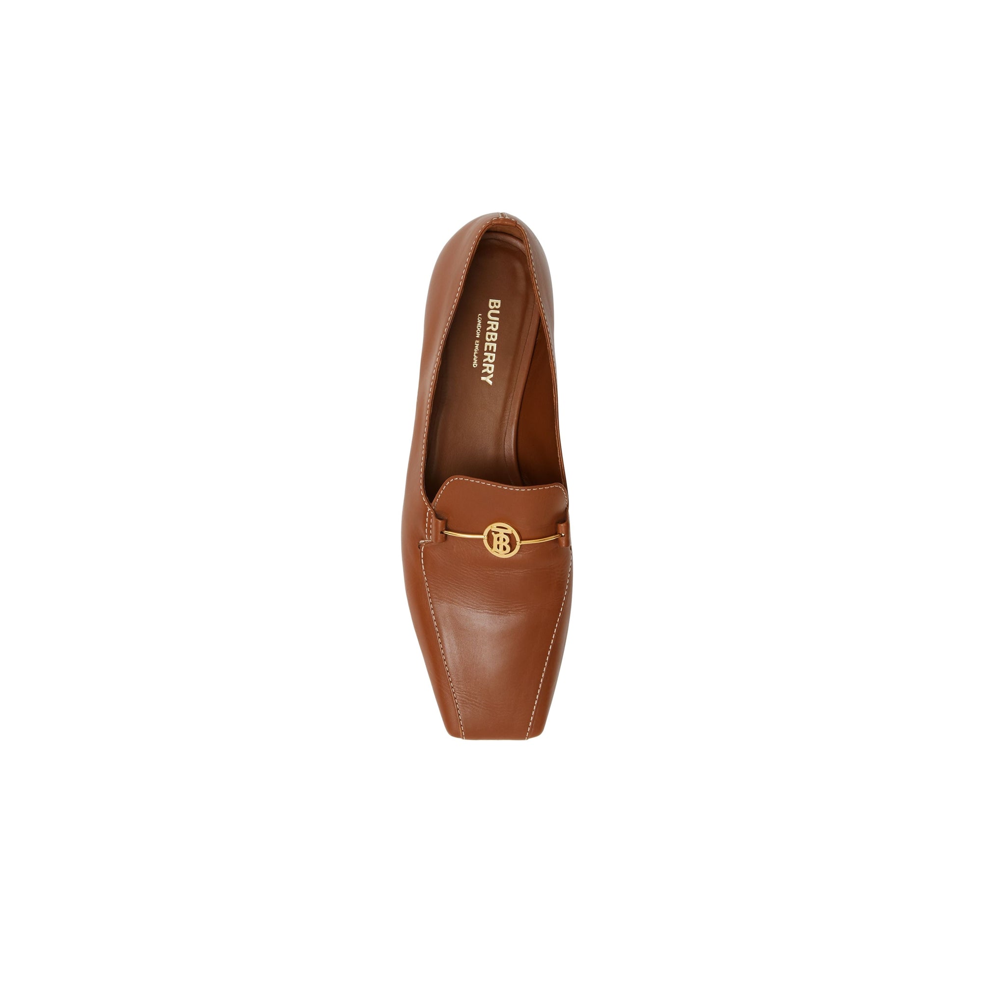 Mocassins en cuir Monogram - Tan