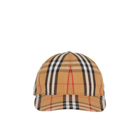 Casquette de baseball à motif Vintage check - Antique Yellow