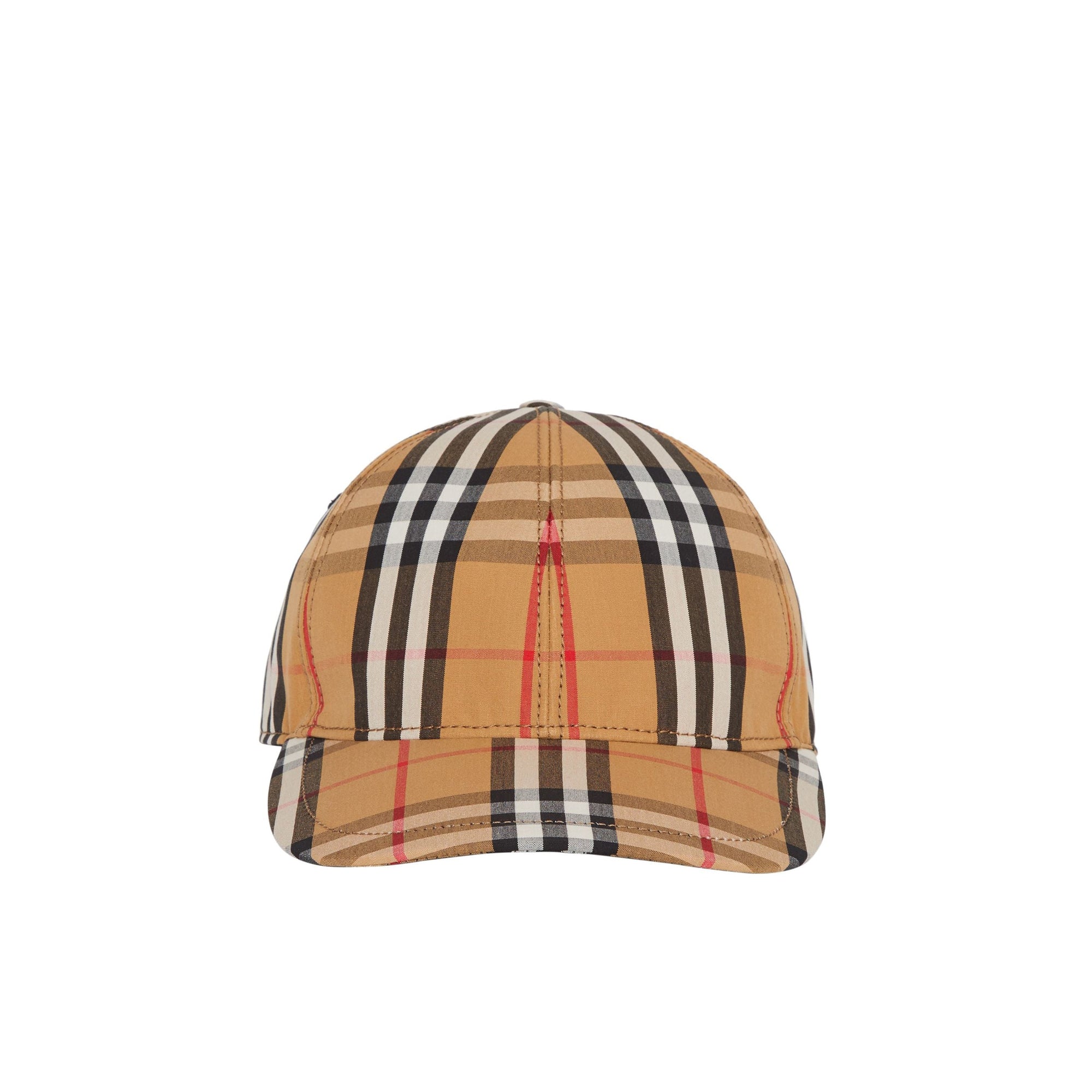 Casquette de baseball à motif Vintage check - Antique Yellow