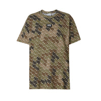 T-shirt oversize en coton Monogram avec logo - Khaki Green