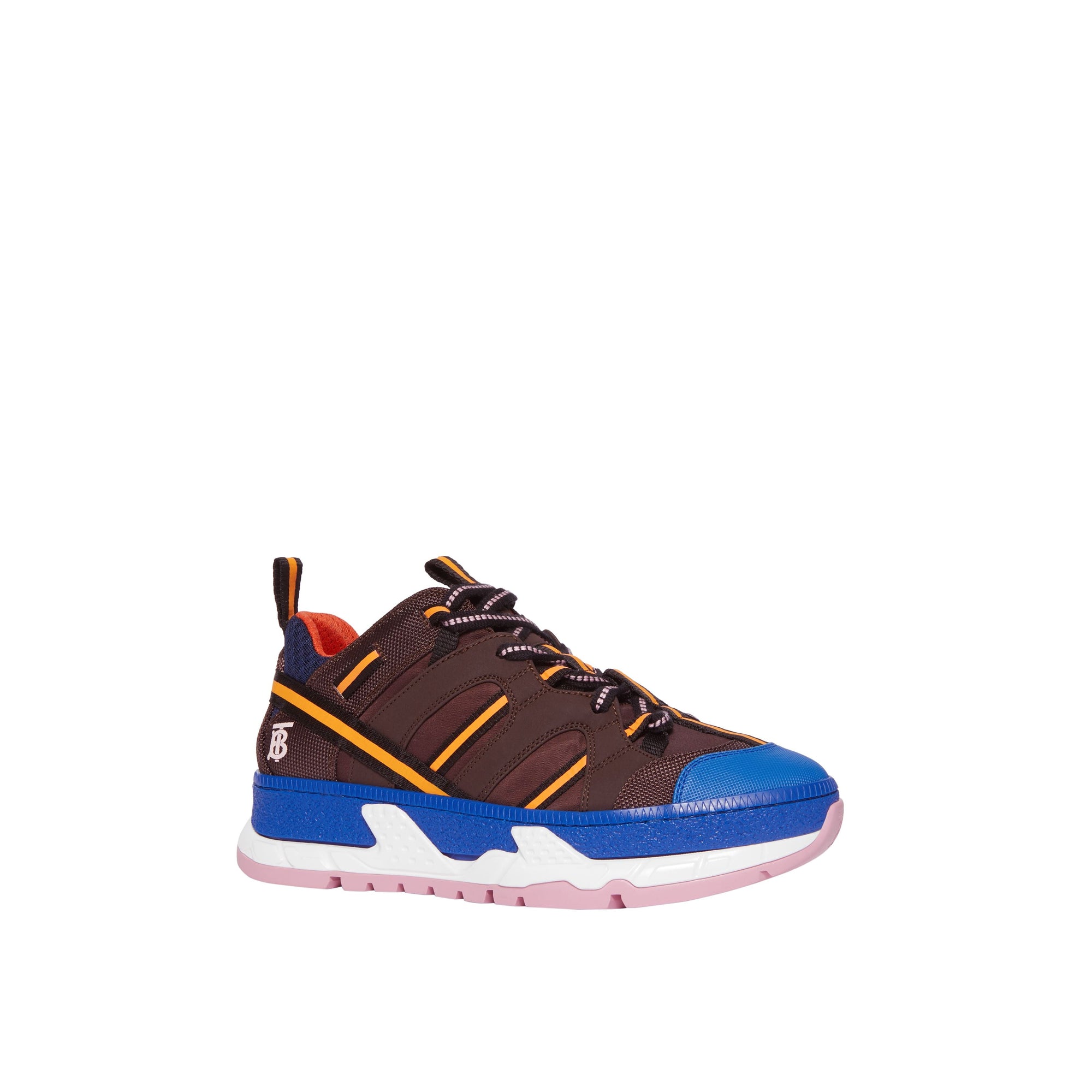 Sneakers Union en nylon et mesh - Coffee & Blue