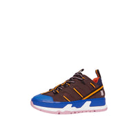 Sneakers Union en nylon et mesh - Coffee & Blue