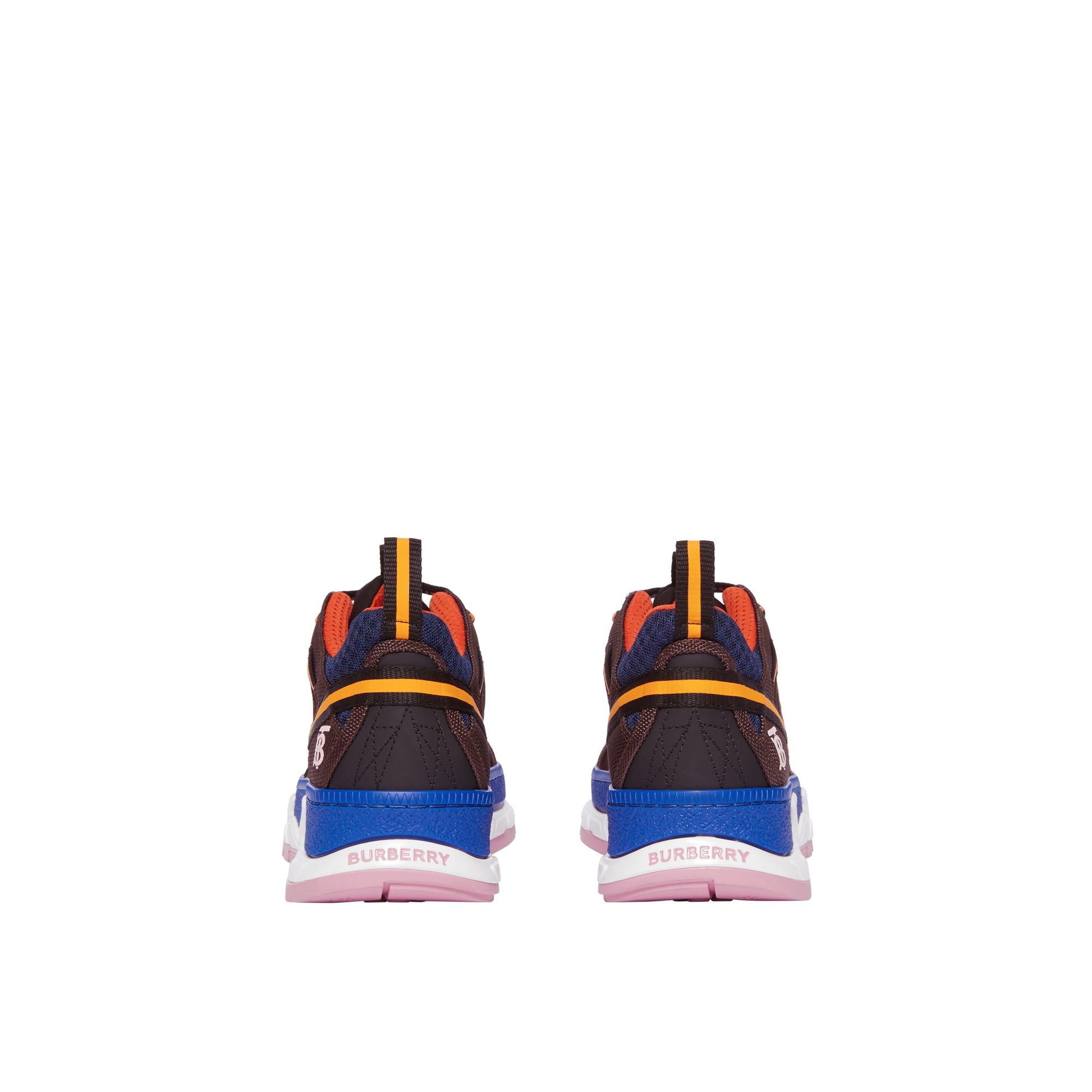 Sneakers Union en nylon et mesh - Coffee & Blue