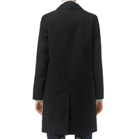 Blouse en gabardine de coton avec boutons pression - Black