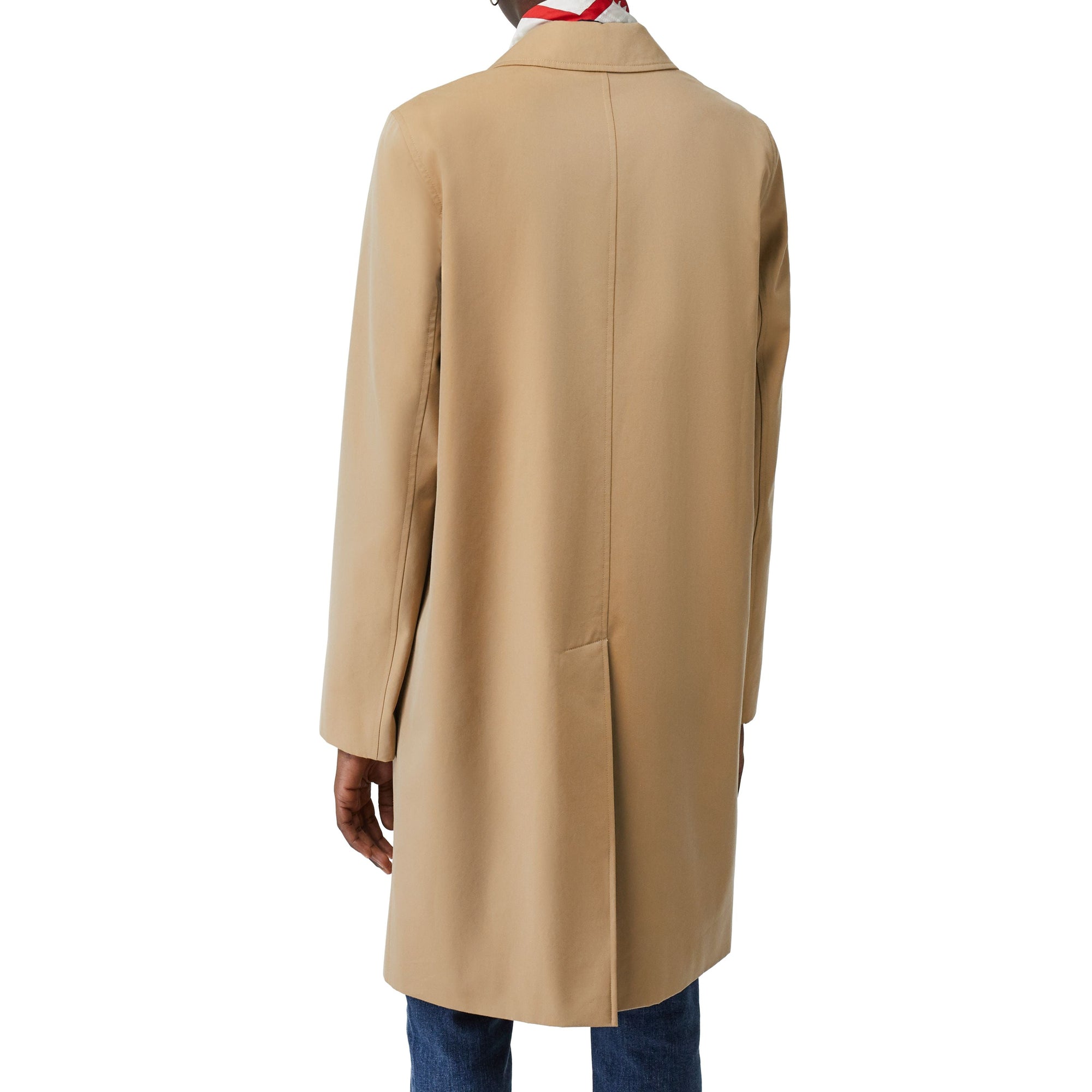 Blouse en gabardine de coton avec boutons pression - Honey