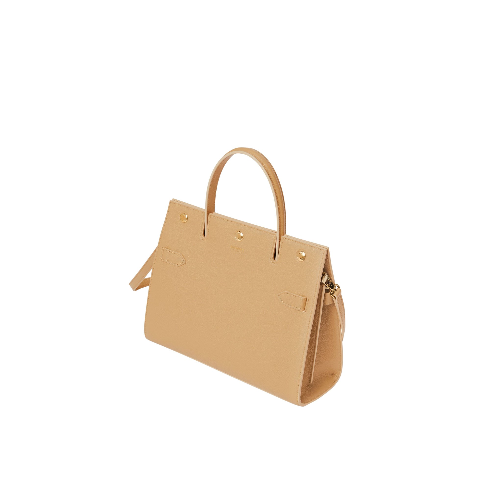 Petit sac Title en cuir - Honey