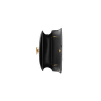 Mini sac TB en cuir d'agneau Monogram matelassé - Black