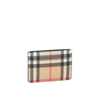 Porte-cartes en toile écologique Vintage check - Black