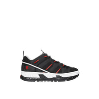 Sneakers Union en mesh et nubuck - Black & Red