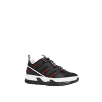 Sneakers Union en mesh et nubuck - Black & Red
