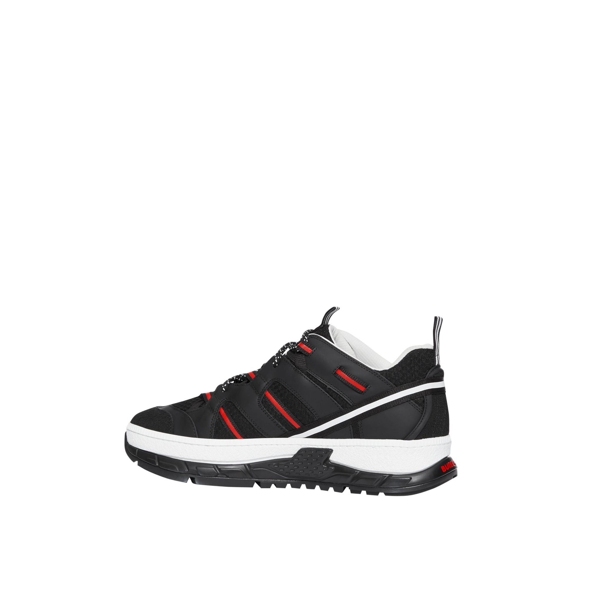 Sneakers Union en mesh et nubuck - Black & Red