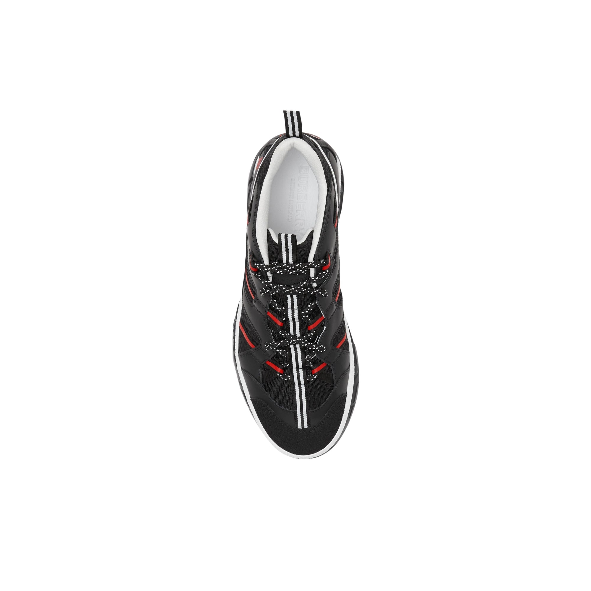 Sneakers Union en mesh et nubuck - Black & Red