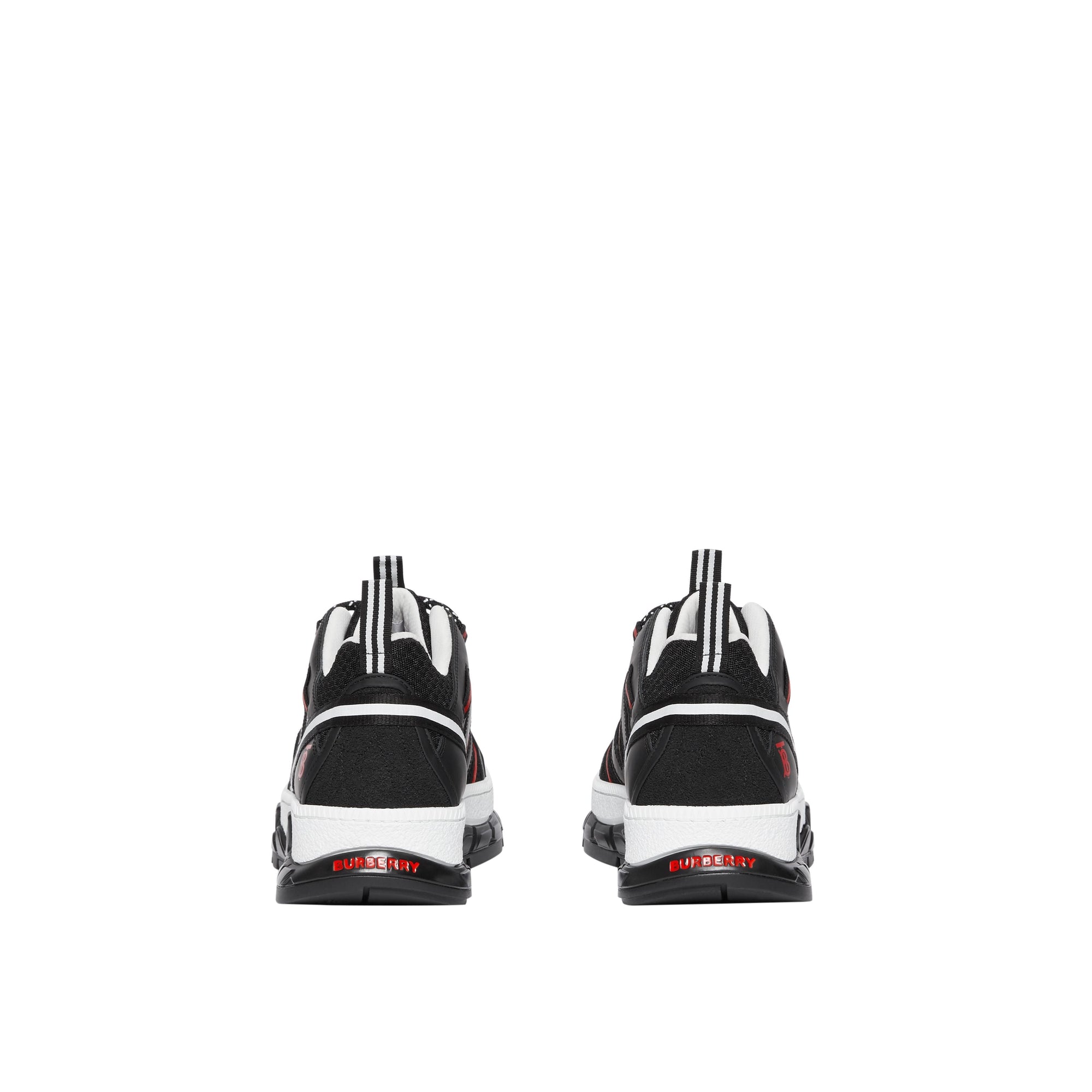 Sneakers Union en mesh et nubuck - Black & Red